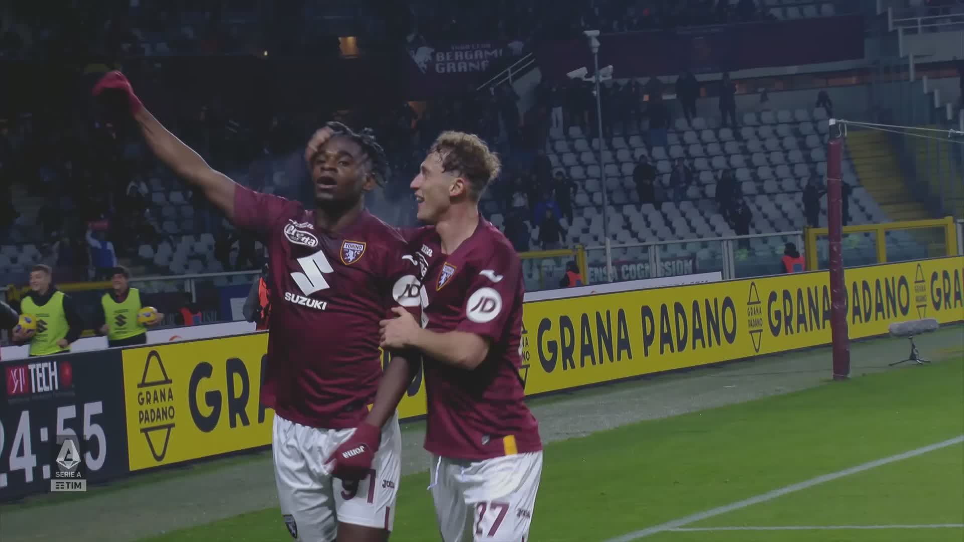 Itália: Torino bate Empoli (1-0) com golo de Zapata - TVI Notícias